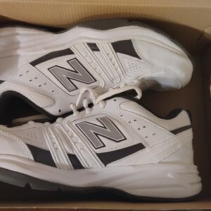 New Balance MX409WG2 White and Black Sneakers